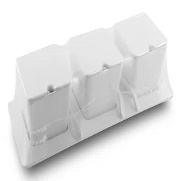 Superware Melamine  Pickle Set - White ( 10 pcs) Condiment set image 2