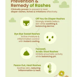 Nat Habit Baby Diaper Rash Cream with Kusha & Coconut Oil | Soothes, Heals & Strengthens Skin Barrier | 100% Natural, Chemical-Free & Safe for Newborns & Infants - 75 g image 2