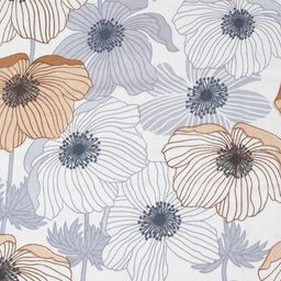 Myntra Elegant Homes White & Blue Floral 300 TC King Bedsheet with 2 Pillow Covers-picture-48