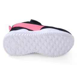 Cute Walk by Babyhug Sneakers With Velcro Closure Solid- Black image 5
