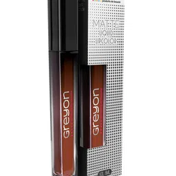 Greyon Premium Waterproof & Smudge-Proof Liquid Lipstick 5 ml - Light Brown 13 image 5
