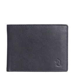 Kara Black Formal Leather Bi-Fold Wallet for Men-picture-39