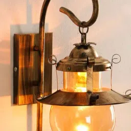 DecorativeRay Golden Wall Light - Set of 1-image-59