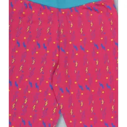 Kiddopanti Kids Pink Printed Pyjamas image 3