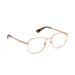 Police Gold Geometric Eye Frame for Men VPLL67K53300FR image 3