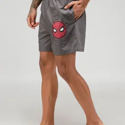 Zoiro Charcoal Cotton Regular Fit Printed Boxers image 3