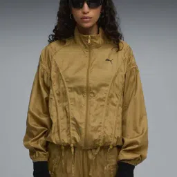 Puma Brown Oversized Jacket-image-1