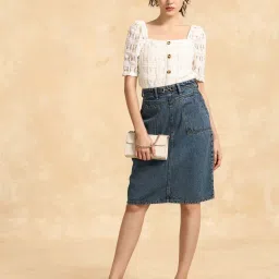 KAZO Blue Skirt image 3