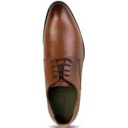 Mochi Men's Tan Derby Shoes image 4