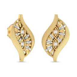 PC Jeweller Padraig 18k Gold Earrings for Women-picture-29
