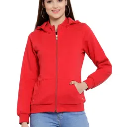 Juelle Red Hooded Sweatshirt-picture-11