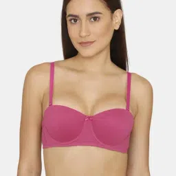 Rosaline by Zivame Pink Padded Bra-picture-17