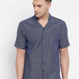 Even Blue Regular Fit Printed Shirt-picture-11