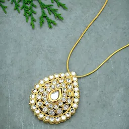 Silvermerc Designs Gold-Plated Brass Chain & Pendant-image-21