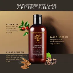 Amazon Series Jojoba Moisturizing Keratin Shampoo - 250 ml image 3