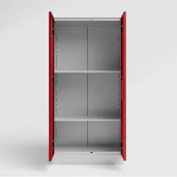 Godrej Interio Slimline Baked Apple Alloy Steel 2 Door Almirah (1 Year Warranty) image 3