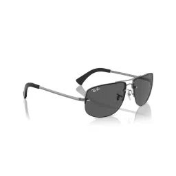 Ray-Ban Grey Square Unisex Sunglasses image 3
