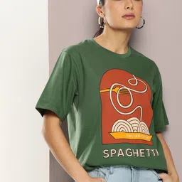 DILLINGER Women Graphic Printed T-shirt-image-81