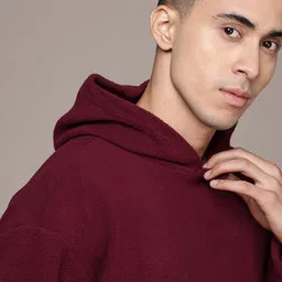 The Roadster Lifestyle Co. Fleece Hooded Sweatshirt-image-47