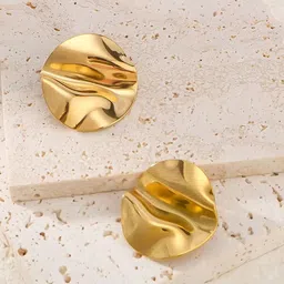 DressBerry Circular Studs Earrings-picture-22