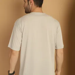 Vimal Jonney Black & Beige Regular Fit Printed T-Shirt image 3