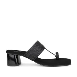 Inc.5 Women's Black Toe Ring Sandals image 3