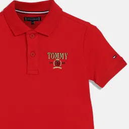 Tommy Hilfiger Boys Red T-Shirt image 3