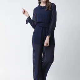 KASSUALLY Navy Maxi Jumpsuit-image-33