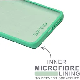 Sprig Liquid Silicone Back Cover for MOTOROLA EDGE 30 FUSION (Green) image 3