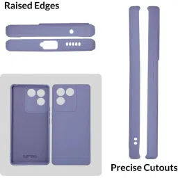 Sprig Back Cover for vivo T2 Pro (Grey) image 3