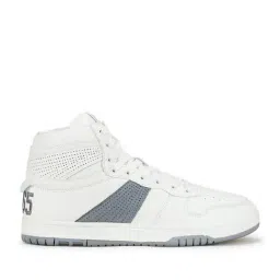 United Colors of Benetton Men's White Ankle High Sneakers-image-63