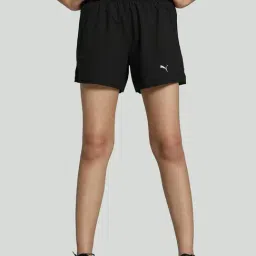 Puma Black High Rise Sports Shorts-picture-26