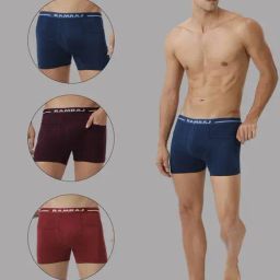 Ramraj Multicolor Solid Trunk (Pack of 3)-picture-38