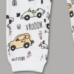 Juniors by Lifestyle Boys Multicolored Cotton Printed Track Pants image 4