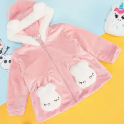 Pantaloons Baby Kids Pink & White Cotton Regular Fit Full Sleeves Sweatshirt-image-48