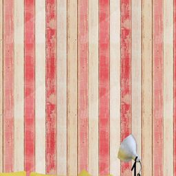 Jaamso Royals Vintage Pink Blue Wood Self Adhesive Wallpaper-picture-31