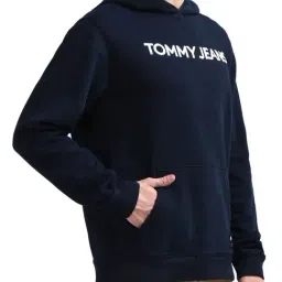 Tommy Hilfiger Navy Blue Regular Fit Sweatshirt image 4