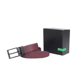 United Colors of Benetton Men Leather Reversible Belt-picture-36