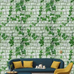 Jaamso Royals Green Self Adhesive Removable Wallpaper-picture-44