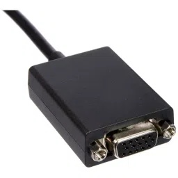 Mak World HDMI to VGA Converter 20 cm Cable Length, Black image 2