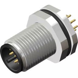 RS PRO Circular Connector 8 Contacts Rear Mount M12 Connector Plug, 2017214-picture-9