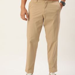 Parx Men Solid Mid-Rise Carrot Fit Chinos-picture-19