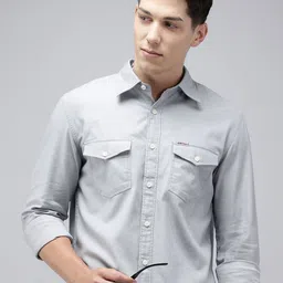 U.S. Polo Assn. Denim Co. Pure Cotton Casual Shirt-picture-42