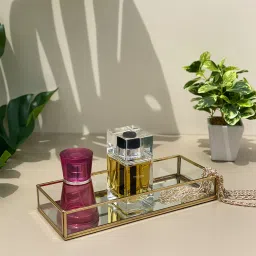 Mason Home Milan Mirror Glass Tray Rectangle image 2