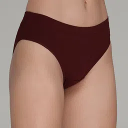 AMUL COMFY Pack of 3 Anti Microbial Mid Waist Hipster Briefs-AC-PLPANIE-MA-NY-OL-S-3PC image 3