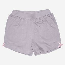 Kiddopanti Solid Colour Shorts - Light Grey-picture-20