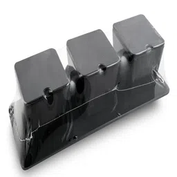Superware Melamine  Pickle Set - Balck ( 10 pcs) Condiment set image 1