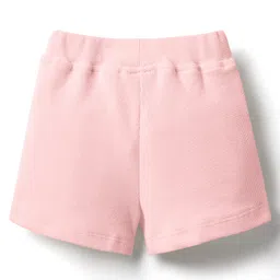 Little Kangaroos Cotton Woven Knee Length Shorts With Cactus Patch - Pink image 2