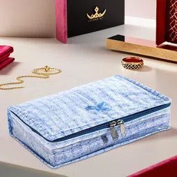 Aura Blue Set of 1 Regular Jewellery Organiser Organisers-picture-38