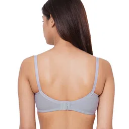 Inner Sense Organic Antimicrobial Soft Feeding Bra Pack Of 2 - Beige Grey image 4